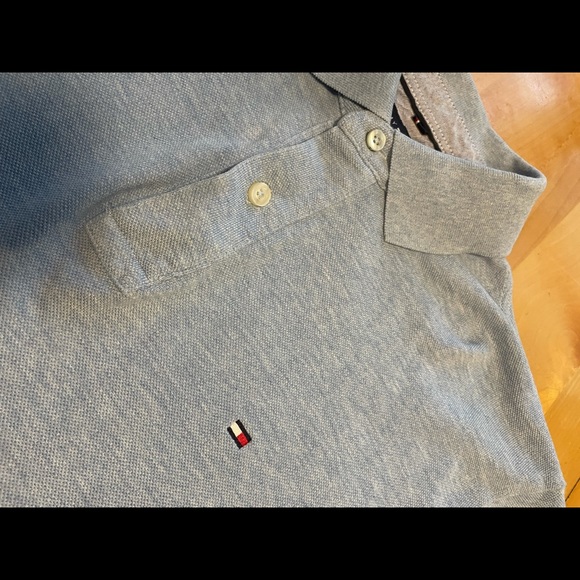 Men’s Classic Fit Tommy Hilfiger Polo Shirt - Picture 6 of 9